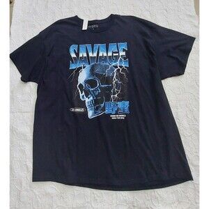 Hibrid T Shirts Men 3XL,made In Haití, Savage,24.5 Inch Of Armp To Armp, Cotton